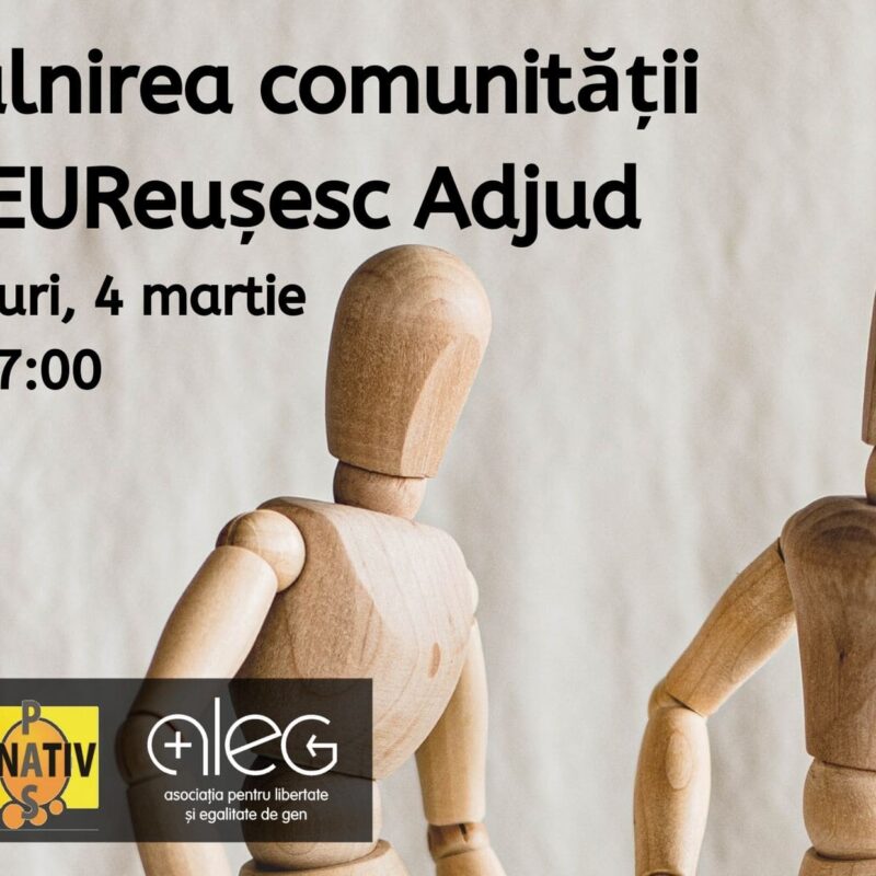 Lansăm comunitatea de la #ȘiEuReușesc Adjud! Vino în Rețeaua Învingătoarelor!
