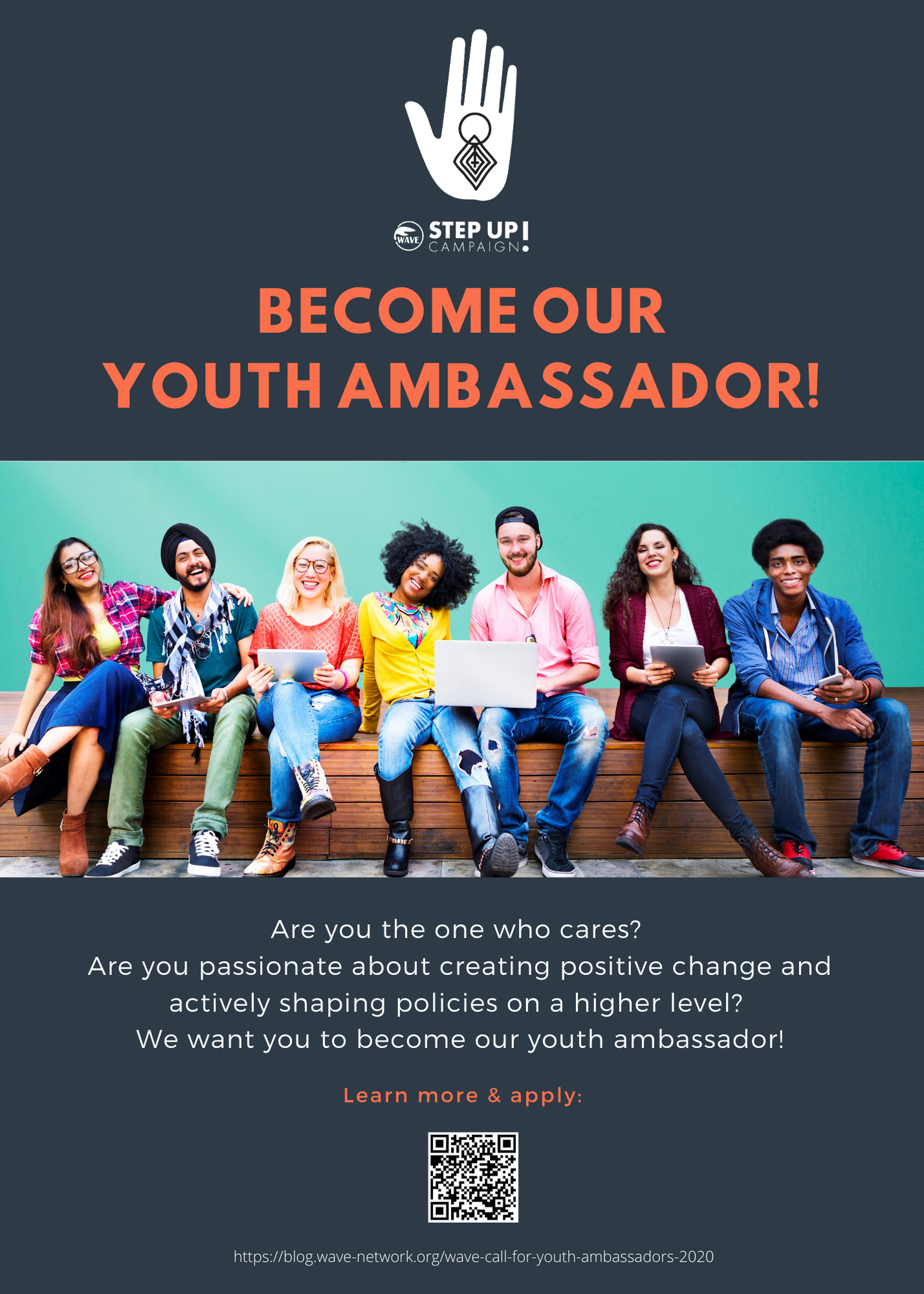 WAVE CALL FOR YOUTH AMBASSADORS 2020