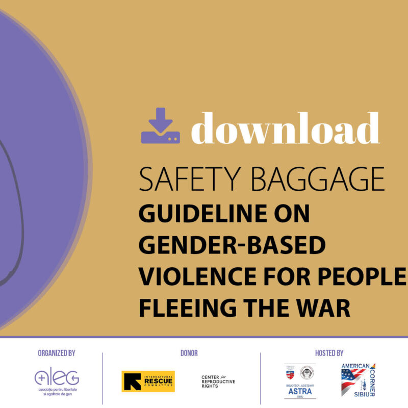 Safety Baggage. Guideline on gender-based violence for people fleeing the war