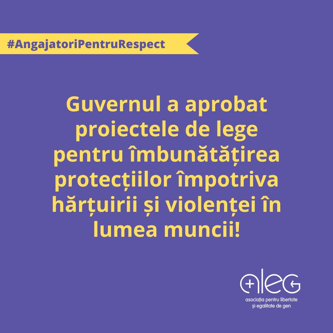Legi mai bune pentru eliminarea violenței și a hărțuirii din lumea muncii